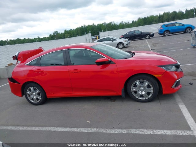 2019 Honda Civic Lx მანქანა იყიდება აუქციონზე, vin: 2HGFC2F55KH007011, აუქციონის ნომერი: 12634944