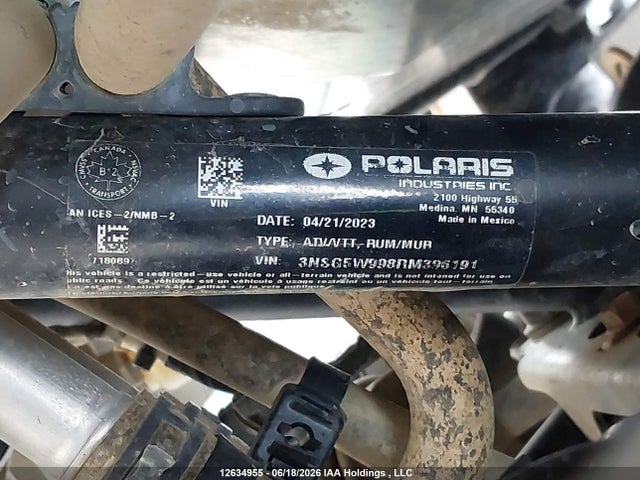 Продажа на аукционе авто 2024 Polaris Xpedition Xp 5 1000 Northstar, vin: 3NSG5W998RM396191, номер лота: 12634955
