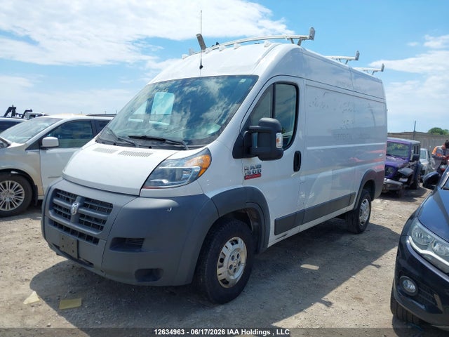 12634963 :رقم المزاد ، 3C6TRVBG2FE502414 vin ، 2015 Ram Promaster 1500 مزاد بيع