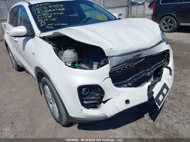 2018 Kia Sportage Lx მანქანა იყიდება აუქციონზე, vin: KNDPMCAC8J7473974, აუქციონის ნომერი: 12634964