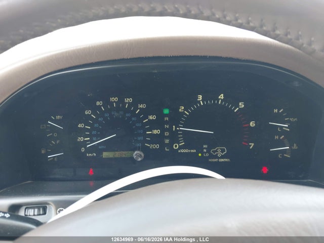 Aukcja sprzedaży 1998 Lexus Lx 470, vin: JT6HT00W1W0002239, numer aukcji: 12634969