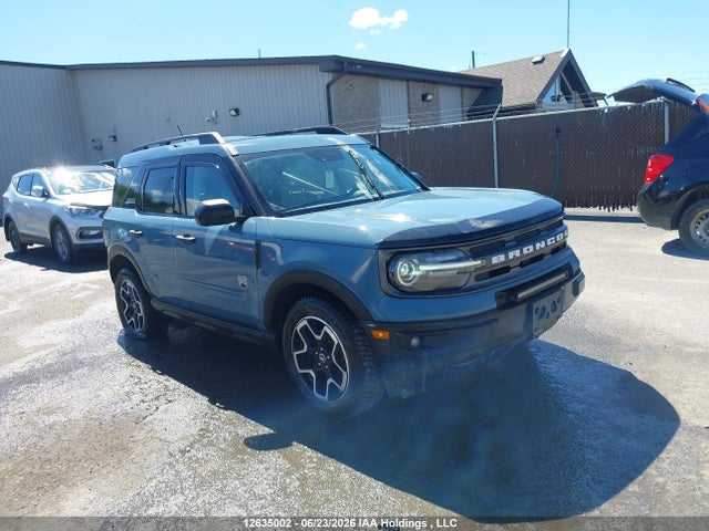 12635002 :رقم المزاد ، 3FMCR9B68MRA37419 vin ، 2021 Ford Bronco Sport Big Bend مزاد بيع