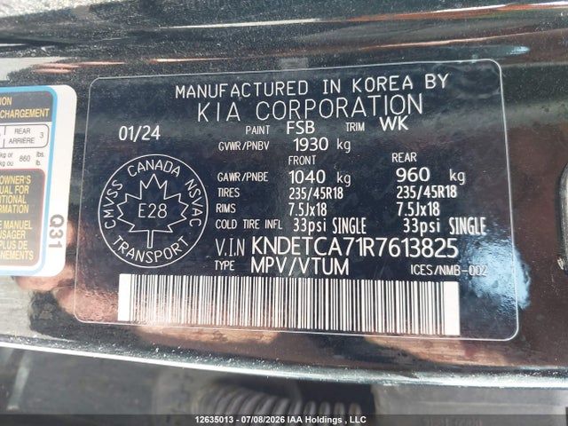 KIA Seltos Sx 2024 KNDETCA71R7613825 Image 9