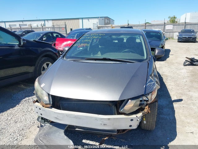 2012 Honda Civic Lx მანქანა იყიდება აუქციონზე, vin: 2HGFB2F42CH013974, აუქციონის ნომერი: 12635040