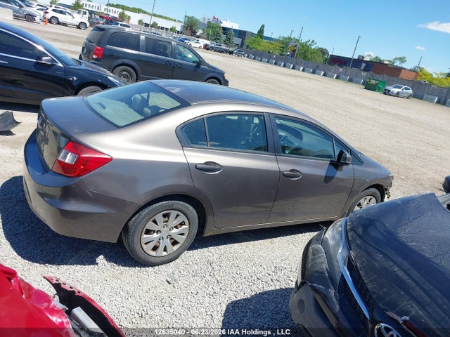 2012 Honda Civic Lx მანქანა იყიდება აუქციონზე, vin: 2HGFB2F42CH013974, აუქციონის ნომერი: 12635040