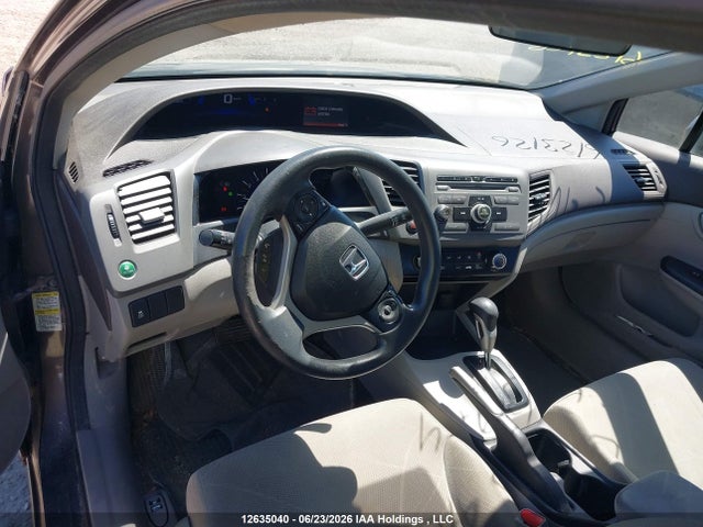 2012 Honda Civic Lx მანქანა იყიდება აუქციონზე, vin: 2HGFB2F42CH013974, აუქციონის ნომერი: 12635040
