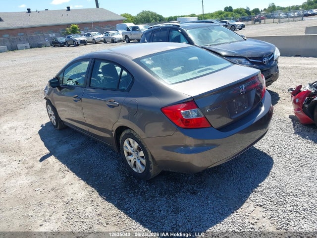 2012 Honda Civic Lx მანქანა იყიდება აუქციონზე, vin: 2HGFB2F42CH013974, აუქციონის ნომერი: 12635040