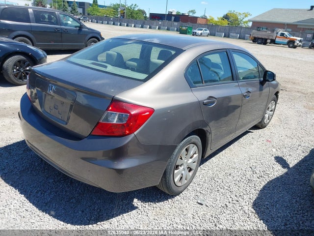 2012 Honda Civic Lx მანქანა იყიდება აუქციონზე, vin: 2HGFB2F42CH013974, აუქციონის ნომერი: 12635040