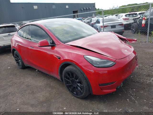 12635050 :رقم المزاد ، 7SAYGDEE9PF691666 vin ، 2023 Tesla Model Y Long Range مزاد بيع