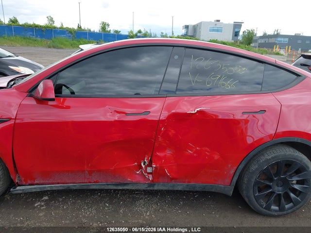 12635050 :رقم المزاد ، 7SAYGDEE9PF691666 vin ، 2023 Tesla Model Y Long Range مزاد بيع