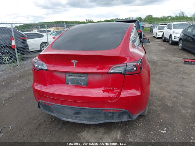 12635050 :رقم المزاد ، 7SAYGDEE9PF691666 vin ، 2023 Tesla Model Y Long Range مزاد بيع
