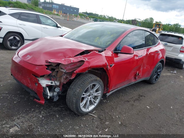 12635050 :رقم المزاد ، 7SAYGDEE9PF691666 vin ، 2023 Tesla Model Y Long Range مزاد بيع