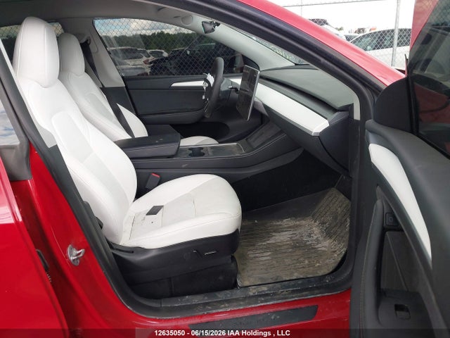 12635050 :رقم المزاد ، 7SAYGDEE9PF691666 vin ، 2023 Tesla Model Y Long Range مزاد بيع