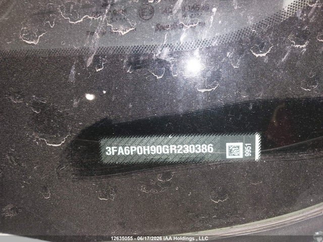 12635055 :رقم المزاد ، 3FA6P0H90GR230386 vin ، 2016 Ford Fusion Se مزاد بيع
