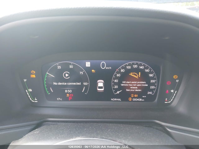 12635063 :رقم المزاد ، 1HGCY2F84TA800718 vin ، 2026 Honda Accord Touring Hybrid مزاد بيع