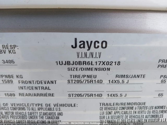 Jayco Jayflight 2020 1UJBJ0BR6L17X0218 Image 9