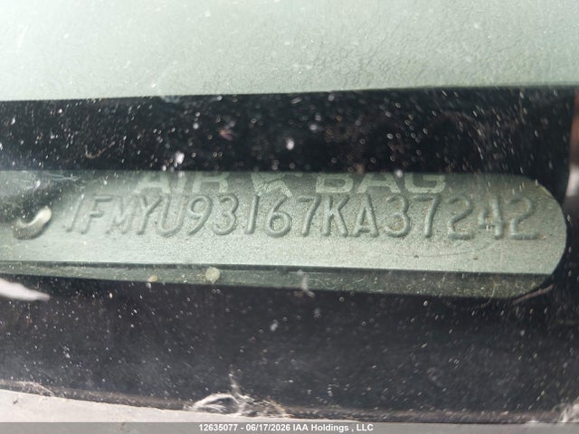 12635077 :رقم المزاد ، 1FMYU93167KA37242 vin ، 2007 Ford Escape Xlt مزاد بيع