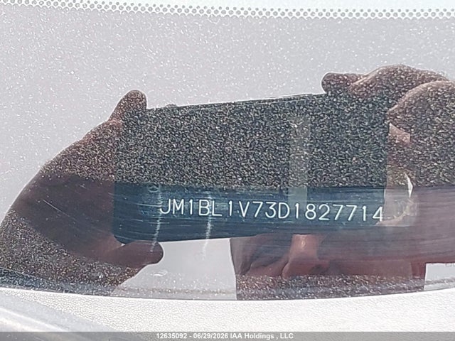 12635092 :رقم المزاد ، JM1BL1V73D1827714 vin ، 2013 Mazda 3 I مزاد بيع
