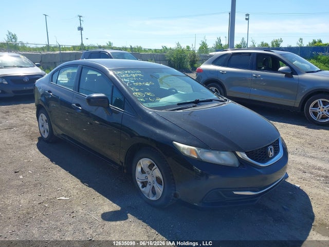 2014 Honda Civic Lx მანქანა იყიდება აუქციონზე, vin: 2HGFB2E45EH045032, აუქციონის ნომერი: 12635098