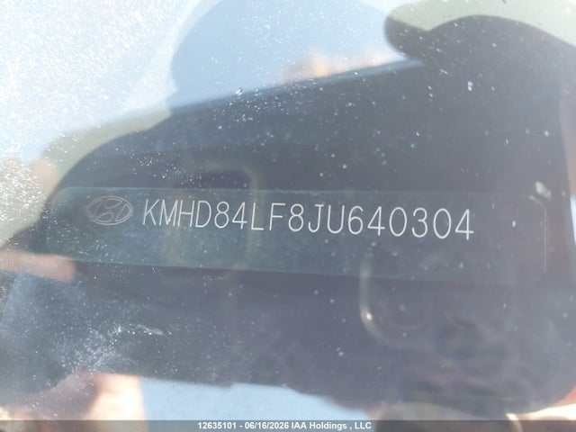 12635101 :رقم المزاد ، KMHD84LF8JU640304 vin ، 2018 Hyundai Elantra Gls مزاد بيع