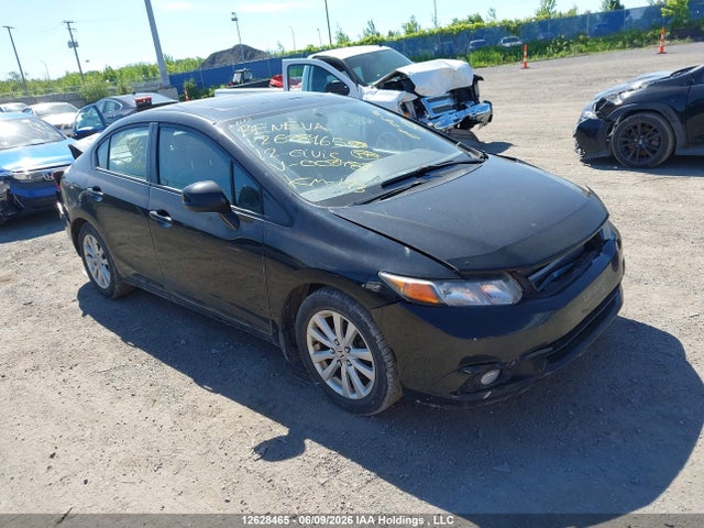 2012 Honda Civic Ex-l მანქანა იყიდება აუქციონზე, vin: 2HGFB2F96CH003489, აუქციონის ნომერი: 12628465