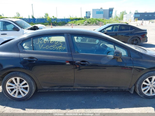 2012 Honda Civic Ex-l მანქანა იყიდება აუქციონზე, vin: 2HGFB2F96CH003489, აუქციონის ნომერი: 12628465