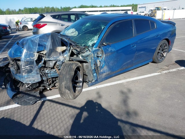 12635116 :رقم المزاد ، 2C3CDXCT3MH574341 vin ، 2021 Dodge Charger R/t مزاد بيع