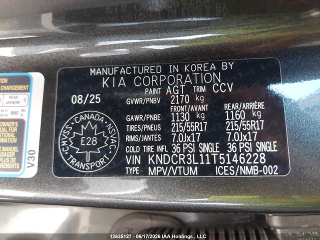 KIA Niro Wind 2026 KNDCR3L11T5146228 Image 9