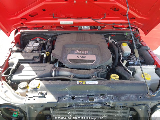 12635134 :رقم المزاد ، 1C4AJWAG9FL607702 vin ، 2015 Jeep Tj مزاد بيع