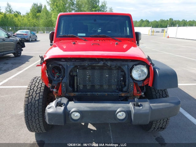12635134 :رقم المزاد ، 1C4AJWAG9FL607702 vin ، 2015 Jeep Tj مزاد بيع