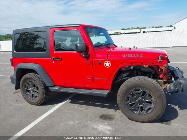 12635134 :رقم المزاد ، 1C4AJWAG9FL607702 vin ، 2015 Jeep Tj مزاد بيع