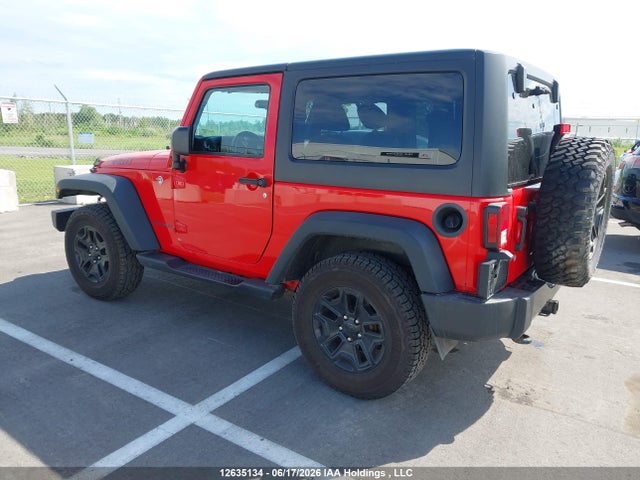 12635134 :رقم المزاد ، 1C4AJWAG9FL607702 vin ، 2015 Jeep Tj مزاد بيع