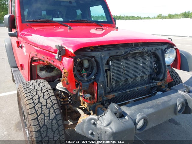 12635134 :رقم المزاد ، 1C4AJWAG9FL607702 vin ، 2015 Jeep Tj مزاد بيع