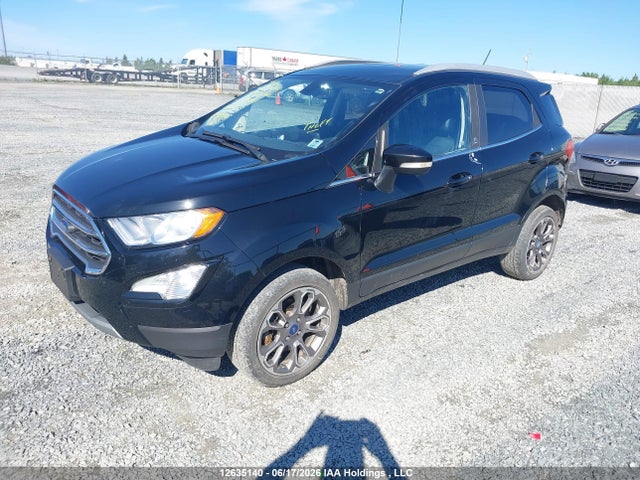 12635140 :رقم المزاد ، MAJ6S3KL2KC278497 vin ، 2019 Ford Ecosport Titanium مزاد بيع