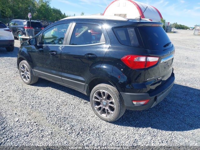 12635140 :رقم المزاد ، MAJ6S3KL2KC278497 vin ، 2019 Ford Ecosport Titanium مزاد بيع