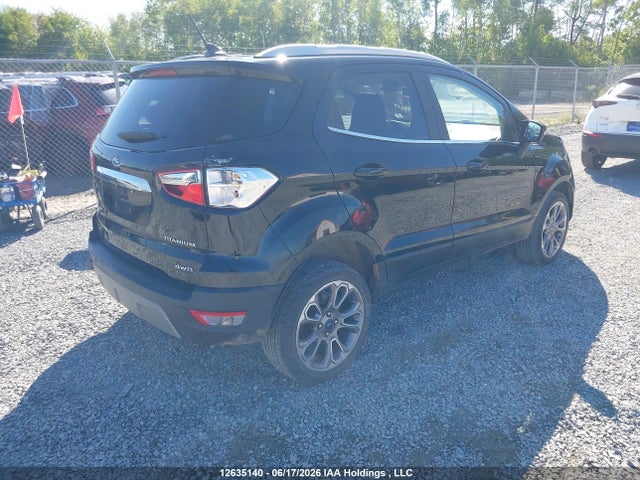 12635140 :رقم المزاد ، MAJ6S3KL2KC278497 vin ، 2019 Ford Ecosport Titanium مزاد بيع