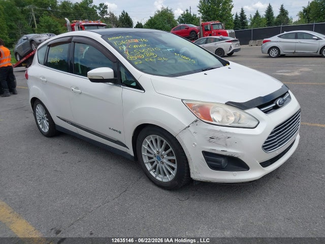 2013 Ford C-max Hybrid Sel მანქანა იყიდება აუქციონზე, vin: 1FADP5BU6DL500510, აუქციონის ნომერი: 12635146