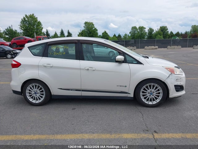 2013 Ford C-max Hybrid Sel მანქანა იყიდება აუქციონზე, vin: 1FADP5BU6DL500510, აუქციონის ნომერი: 12635146