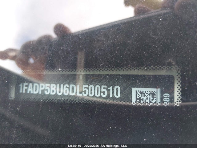 2013 Ford C-max Hybrid Sel მანქანა იყიდება აუქციონზე, vin: 1FADP5BU6DL500510, აუქციონის ნომერი: 12635146