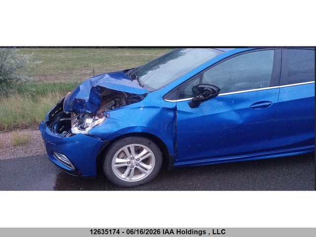Aukcja sprzedaży 2018 Chevrolet Cruze Lt, vin: 1G1BE5SM0J7114881, numer aukcji: 12635174