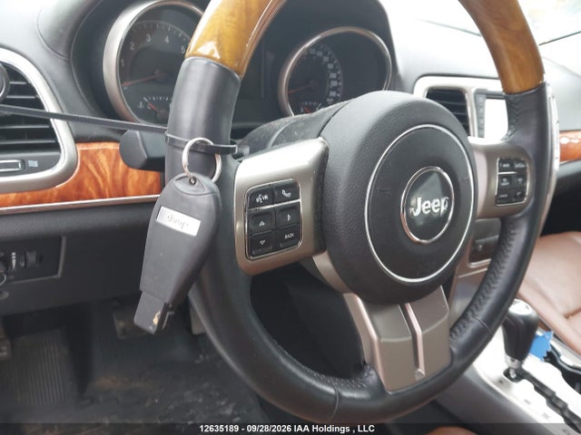 12635189 :رقم المزاد ، 1C4RJFCG2DC510967 vin ، 2013 Jeep Grand Cherokee Overland مزاد بيع