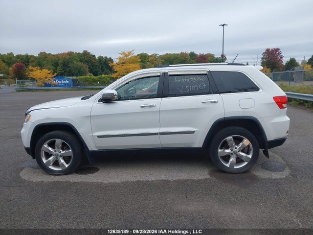 12635189 :رقم المزاد ، 1C4RJFCG2DC510967 vin ، 2013 Jeep Grand Cherokee Overland مزاد بيع