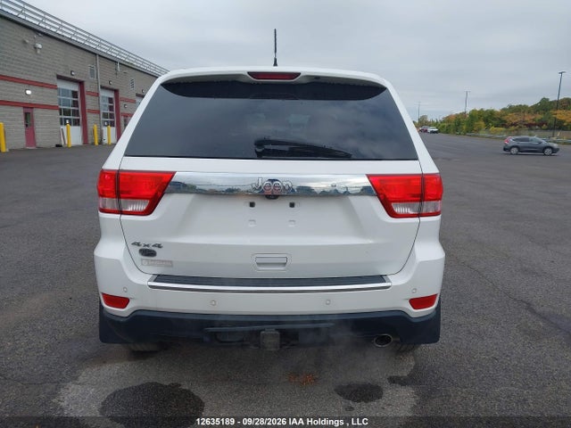 12635189 :رقم المزاد ، 1C4RJFCG2DC510967 vin ، 2013 Jeep Grand Cherokee Overland مزاد بيع