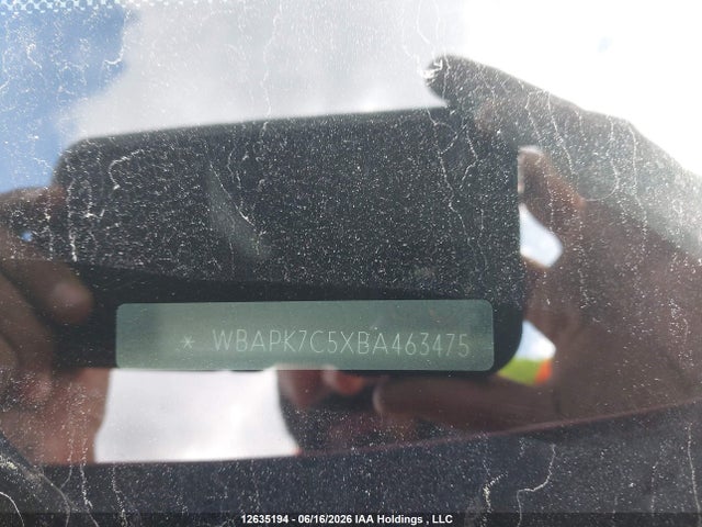 Продаж на аукціоні авто 2011 Bmw 328 Xi, vin: WBAPK7C5XBA463475, номер лоту: 12635194