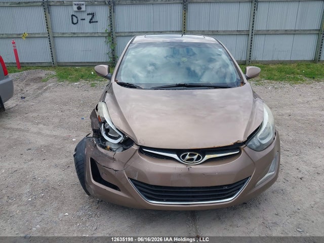12635198 :رقم المزاد ، KMHDH4AE8GU477558 vin ، 2016 Hyundai Elantra Sport Appearance مزاد بيع