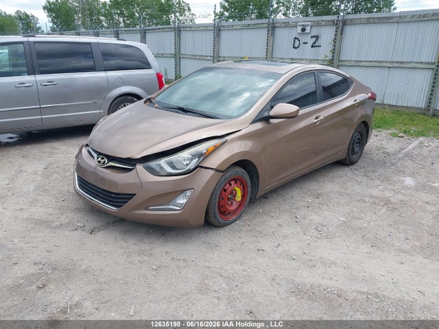 12635198 :رقم المزاد ، KMHDH4AE8GU477558 vin ، 2016 Hyundai Elantra Sport Appearance مزاد بيع