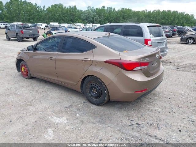 12635198 :رقم المزاد ، KMHDH4AE8GU477558 vin ، 2016 Hyundai Elantra Sport Appearance مزاد بيع