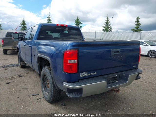 12635205 :رقم المزاد ، 1GTV2UEC3FZ223633 vin ، 2015 Gmc Sierra K1500 Sle مزاد بيع