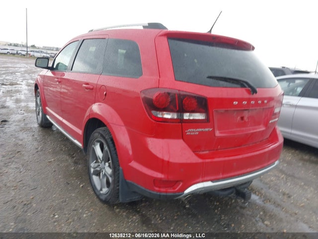 2017 Dodge Journey Crossroad მანქანა იყიდება აუქციონზე, vin: 3C4PDDGGXHT702970, აუქციონის ნომერი: 12635212
