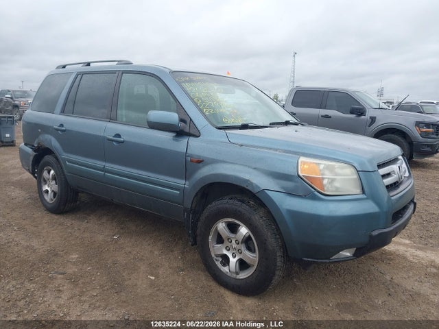 2006 Honda Pilot Ex მანქანა იყიდება აუქციონზე, vin: 2HKYF18476H511022, აუქციონის ნომერი: 12635224